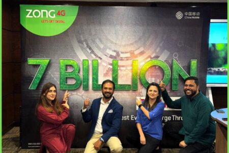 Zong hits 7 Billion monthly recharge milestone through alternate channels